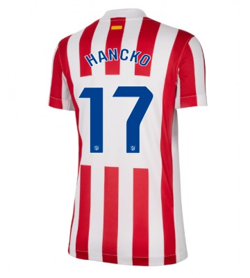 Atletico Madrid David Hancko #17 Hemmatröja Dam 2025-26 Kortärmad